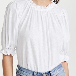 NWT SUNDRY Bubble Sleeve Top - Sz Small